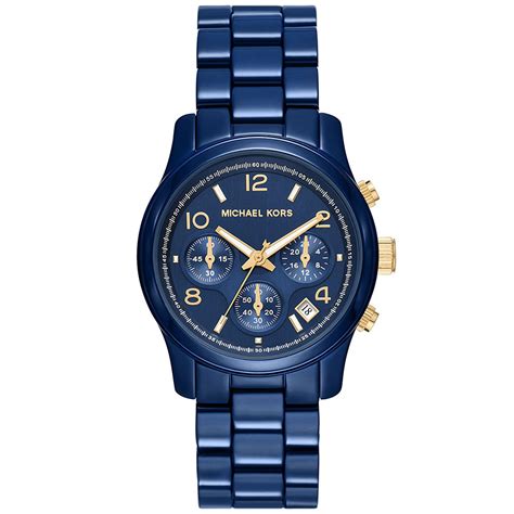 horloge michael kors blauw|michael kors limited edition.